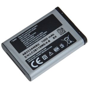 Batteria Samsung originale AB553446BU - bulk - sfusa - Samsung B100 - B2100 X-treme (Outdoor) - B2710 Outdoor - C3300 Champ - C5130 - C5212 DuoS - D800 - E1110 - E1130