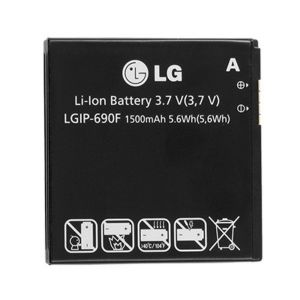 Batteria LG originale LGIP-690F 1500mAh 5,6Wh 3,7V in Bulk - sfusa - Per LG E900 Optimus 7