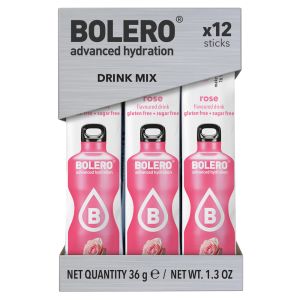 BOLERO Drinks - bevanda 12 sticks da 3g - ROSE