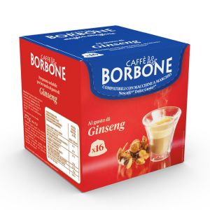 Caffè Borbone capsule compatibili Dolce Gusto miscela GINSENG - conf. 16 pz.