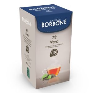 Borbone THE NERO NATURALE in cialde filtro carta 44mm ESE - confezione 18 pz.