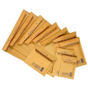 100 Buste Postali Imbottite TAP Comebag Pluriball - Modello E - 22 x 26,5