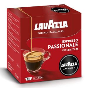 Caffè Lavazza capsule compatibili A Modo Mio ESPRESSO PASSIONALE - Conf. da 36