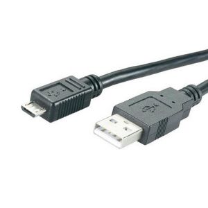MediaRange cavo USB 2.0, 1.2 m, USB / Micro USB B - Nero