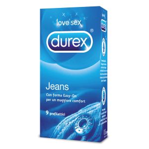 DUREX Jeans - Preservativi classici - confezione 9 profilattici