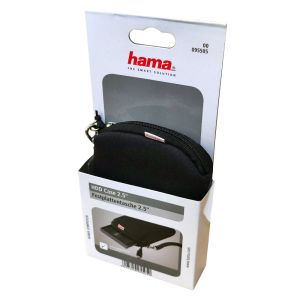HAMA Custodia Hard Disk HDD in neoprene, nera - H95505
