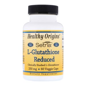 Healthy Origins L-Glutathione, 250mg - 60Caps