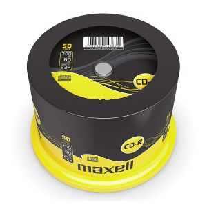 Maxell 50 CD-R 80 Min 52x 700MB Spindle - 628523.40