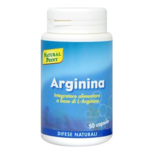 Natural Point - Arginina, 500 mg - 50 caps