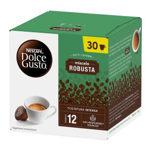 Nescafé capsule Dolce Gusto, aroma ROBUSTA - conf. da 30 CAPSULE
