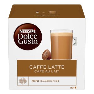 Nescafé capsule Dolce Gusto, aroma CAFFELATTE - conf. da 16 CAPSULE