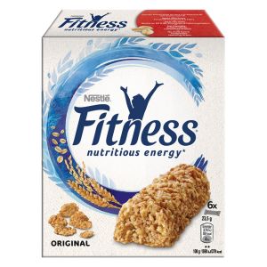 Nestlé Fitness Original Breakfast Cereal Bar - 6x23.5g barrette ai cereali
