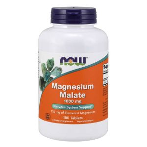 NOW FOODS Magnesium Malate 1000 mg 180 tablets - VITAMINE