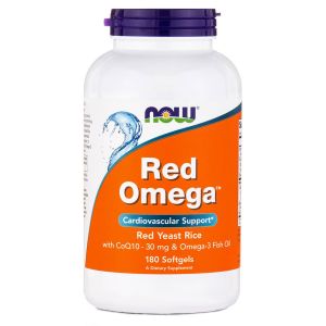 NOW FOODS Red Omega 180 perle - supporto colesterolo
