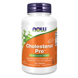 NOW FOODS Cholesterol Pro 120 tablets - controllo del colesterolo