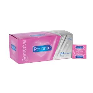 PASANTE Sensitive (Feel) - Preservativi aderenti - confezione clinic da 144 pz
