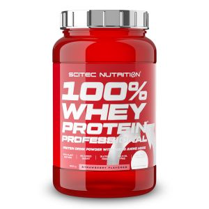 SCITEC 100% WHEY PROTEIN PROFESSIONAL 920 g - STRAWBERRY
