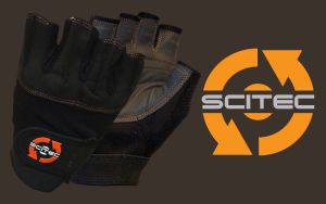 SCITEC NUTRITION Glove Scitec Orange Style - GUANTI taglia L