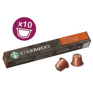 Starbucks capsule Nespresso, Single-Origin Colombia - conf.10