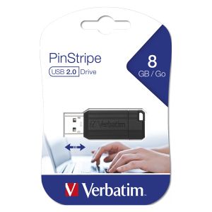 Verbatim  Store'n'Go PinStripe USB Pendrive da 8Gb - 49062