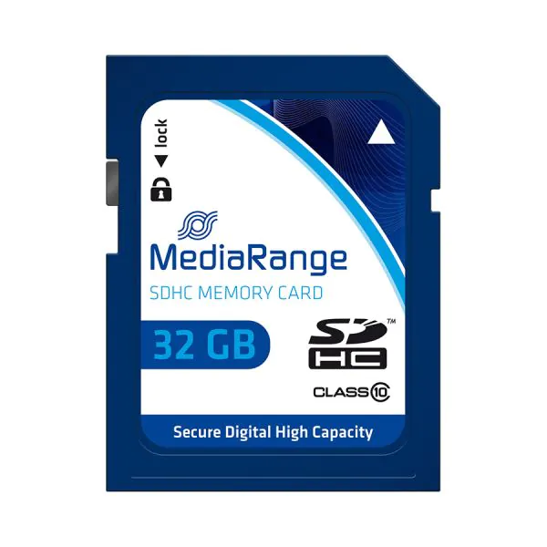 KGC Shop MediaRange SDHC memory card, Classe 10, 32GB (scheda SD alta  capacità) - MR964